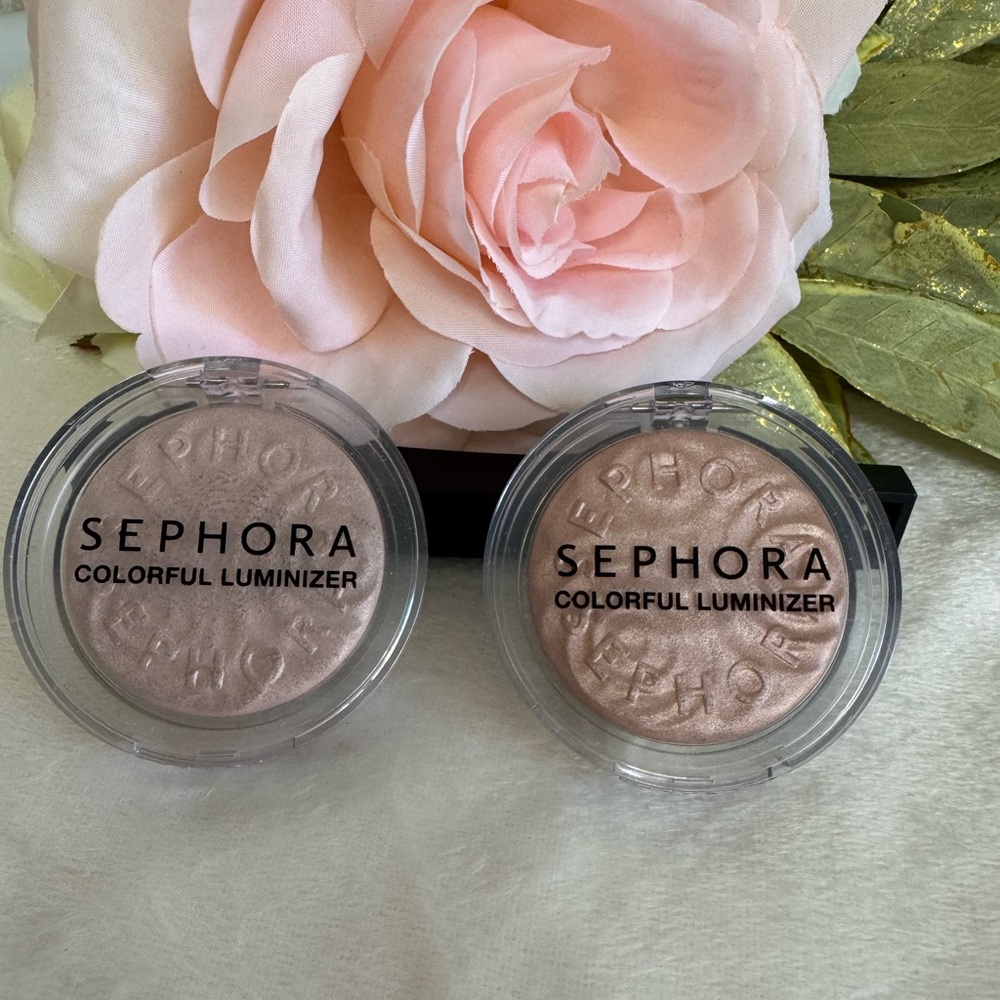 Sephora 2 COLORFUL LUMINIZER COLORS 02 SPARKLING HONEY AND 06 ROSE QUARTZ - Picture 3 of 9